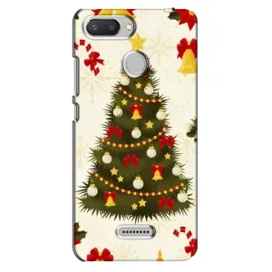 Чохол новорічна ялинка на Xiaomi Redmi 6 (Новорічний принт)
