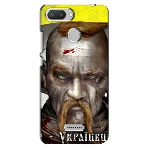 Чехол с картинкой (Патриотический КОЗАК) на Xiaomi Redmi 6 (Одноглазый Козак)