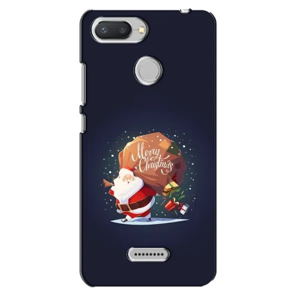 Чехол с рисунком «Подарки от Санты» для Xiaomi Redmi 6 Чехол с рисунком «Подарки от Санты» для Xiaomi Redmi 6