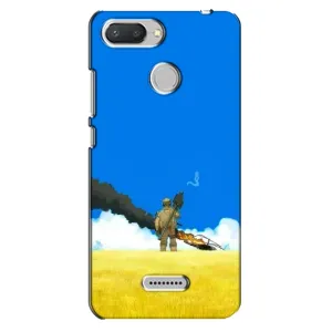 Чехлы на военную тематику для Xiaomi Redmi 6 (Попадание)