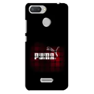 Чехол с Брендами одежды на Редми 6 (PUMA стиль)