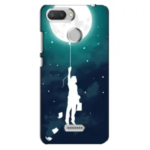 Чехол (ТПУ) с планетами на Xiaomi Redmi 6 (To The moon)