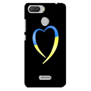 Силиконовый Чехол на Xiaomi Redmi 6 (Я-Украина) (Украинское сердце)