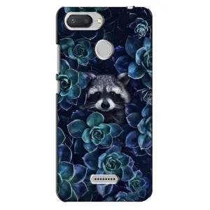 Силиконовый Чехол с Енотами на Xiaomi Redmi 6 (В цветах)