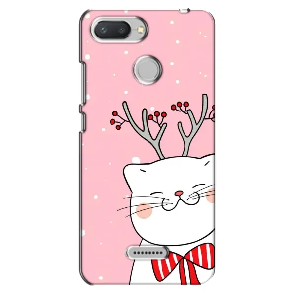 Чехол с рисунком «Зимний кот» для Xiaomi Redmi 6 Чехол с рисунком «Зимний кот» для Xiaomi Redmi 6