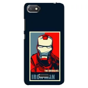 Чехол Супергерой Железный человек на Xiaomi Redmi 6A (Art Iron man)