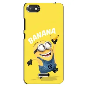 Мультяшный принт на Чехол для Редми 6А (Banana)