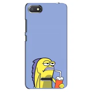 Бампер з принтом Меми для Xiaomi Redmi 6A (Байдужість)