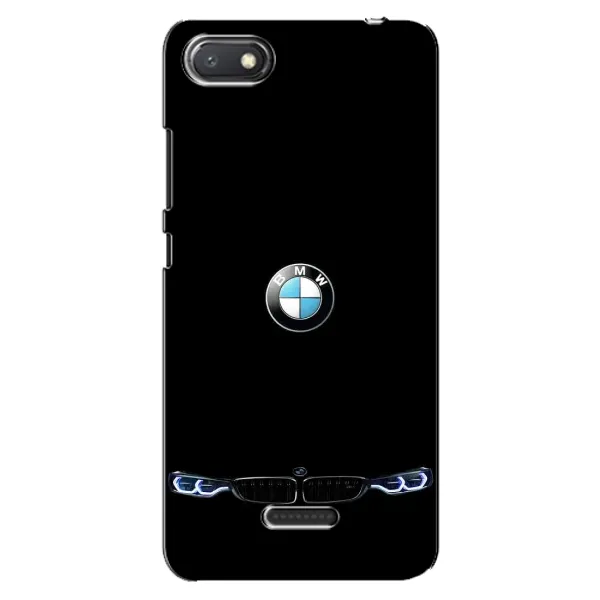 Чехол с рисунком «Черный BMW» для Xiaomi Redmi 6A