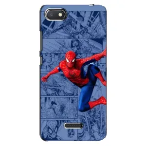 Силиконовый Чехол для Xiaomi Redmi 6A (Человек Паук)