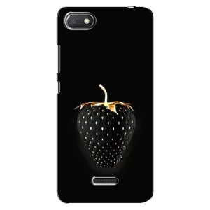 Чохол з зображенням смачної їжі для Xiaomi Redmi 6A (Чорна полуниця)