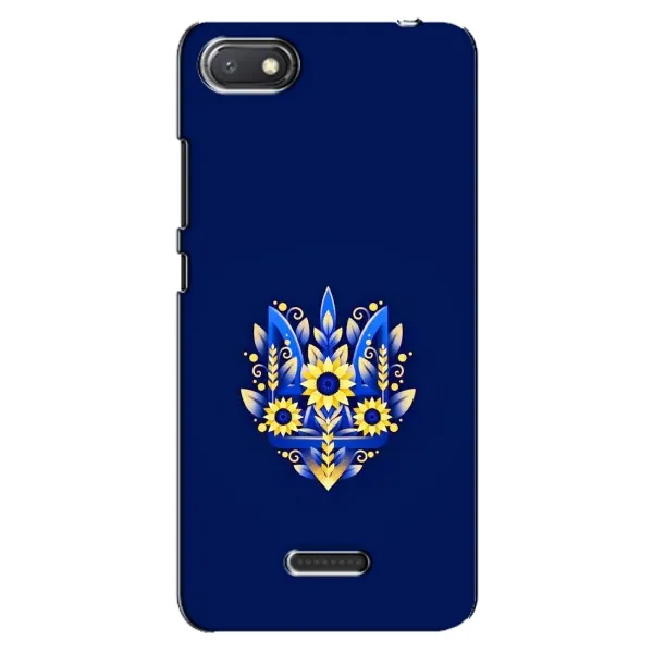 Чехол с рисунком «Цветущий Герб» для Xiaomi Redmi 6A