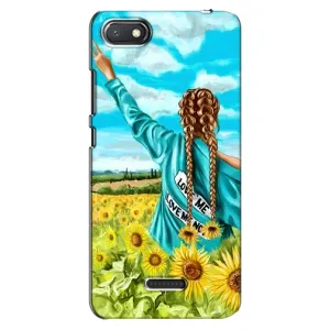 Чохол Стильні дівчата на Xiaomi Redmi 6A (Дівчина на полі)
