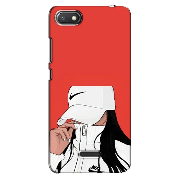 Чехол с рисунком «Девушка Nike» для Xiaomi Redmi 6A Чехол с рисунком «Девушка Nike» для Xiaomi Redmi 6A