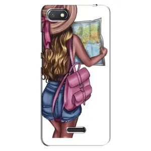 Чохол Стильні дівчата на Xiaomi Redmi 6A (Дівчина Манрівник)