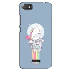Чехол Unicorn на Xiaomi Redmi 6A (Единорог космонавт)