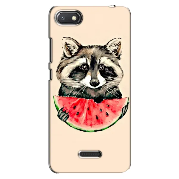 Чехол с рисунком «Енот» для Xiaomi Redmi 6A Чехол с рисунком «Енот» для Xiaomi Redmi 6A