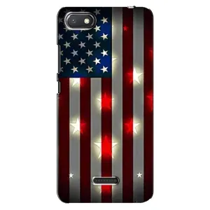Чехол Флаг USA для Xiaomi Redmi 6A (Флаг США 2)