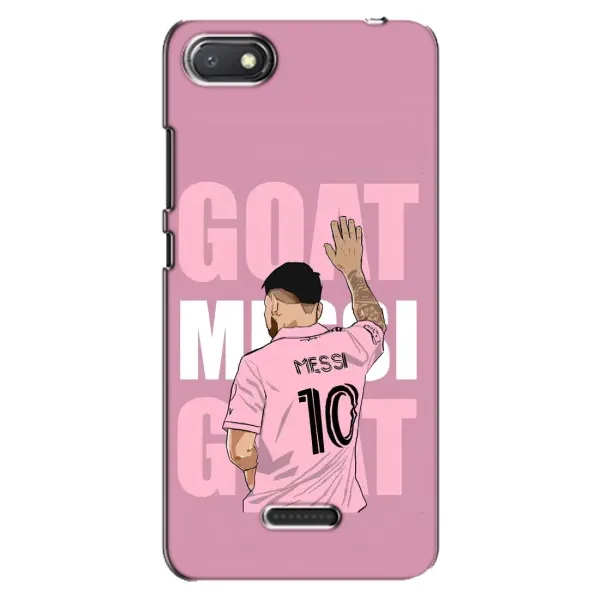 Чехол с рисунком «GOAT MESSI» для Xiaomi Redmi 6A