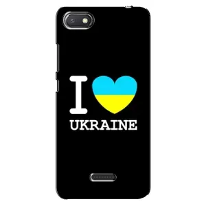 Чохол з Українською символікою на Редмі 6А (I Love Ukraine)