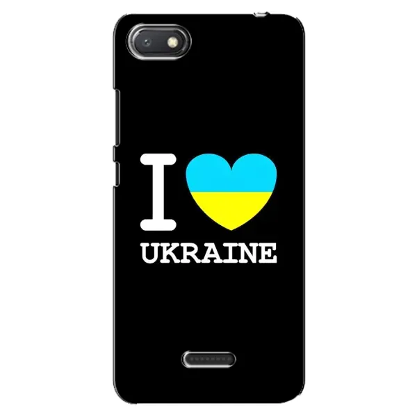 Чехол с рисунком «I Love Ukraine» для Xiaomi Redmi 6A Чехол с рисунком «I Love Ukraine» для Xiaomi Redmi 6A