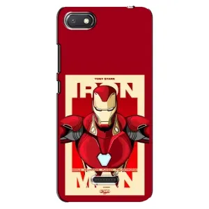 Чехол Супергерой Железный человек на Xiaomi Redmi 6A (Iron man)