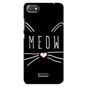 Бампер с изображением Котиков для Редми 6А (КОТИК MEOW)