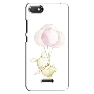 Силіконовий бампер з картинкою звірів для Xiaomi Redmi 6A (Кролик та кульки)