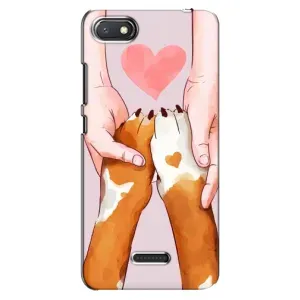 Чохол (ТПУ) Милі песики для Xiaomi Redmi 6A (Любов до собак)