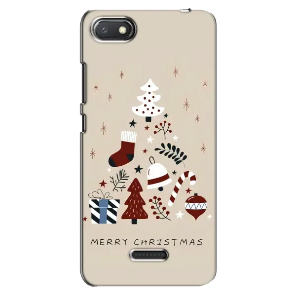 Чехол с рисунком «Merry Christmas» для Xiaomi Redmi 6A Чехол с рисунком «Merry Christmas» для Xiaomi Redmi 6A