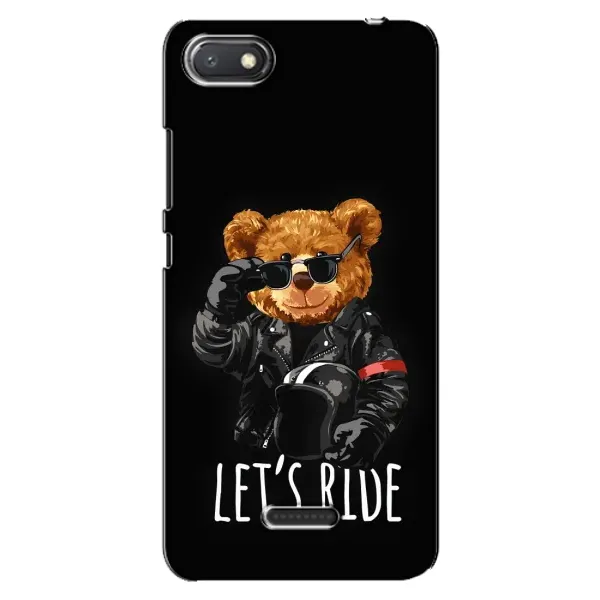 Чехол с рисунком «Модный Мишка» для Xiaomi Redmi 6A