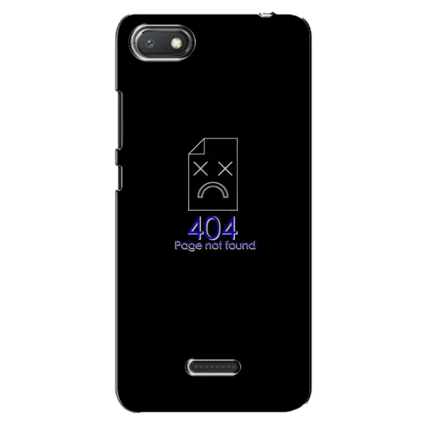 Чехол с рисунком «Ошибка 404» для Xiaomi Redmi 6A