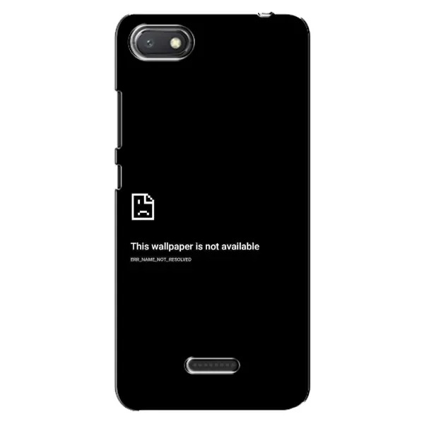 Чехол с рисунком «Ошибка» для Xiaomi Redmi 6A