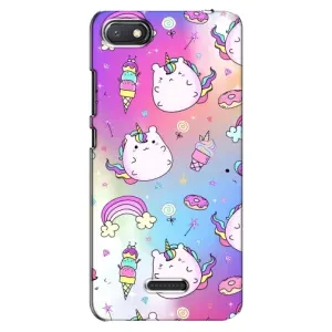 Чехол Unicorn на Xiaomi Redmi 6A (Радуга и Единорог)