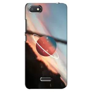 Чехол (ТПУ) с планетами на Xiaomi Redmi 6A (Сатурн)