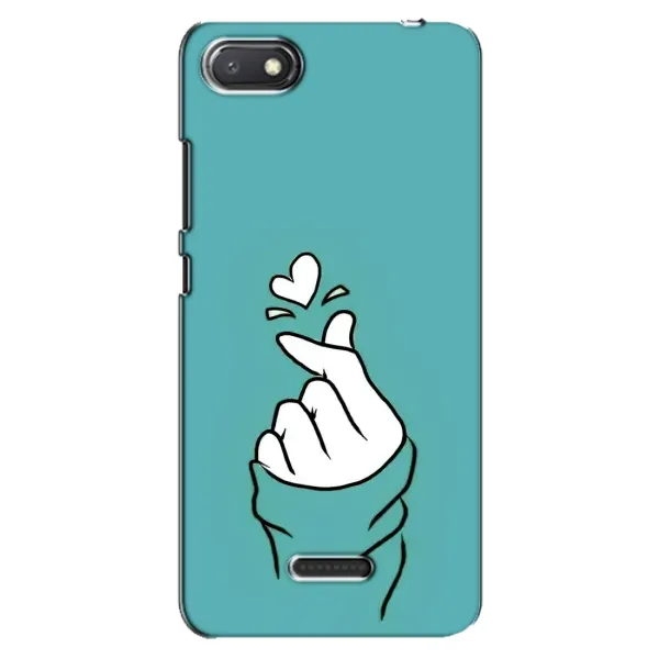 Чехол с рисунком «Сердечко на бирюзовом» для Xiaomi Redmi 6A Чехол с рисунком «Сердечко на бирюзовом» для Xiaomi Redmi 6A