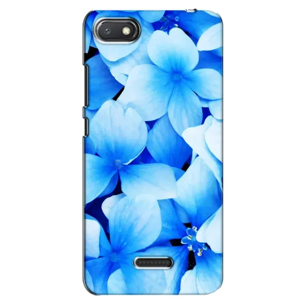 Чехол с рисунком «Синие цветы» для Xiaomi Redmi 6A Чехол с рисунком «Синие цветы» для Xiaomi Redmi 6A
