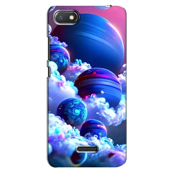Чехол с рисунком «Синие планеты» для Xiaomi Redmi 6A Чехол с рисунком «Синие планеты» для Xiaomi Redmi 6A