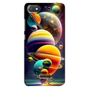 Чехол (ТПУ) с планетами на Xiaomi Redmi 6A (Солнечна система)