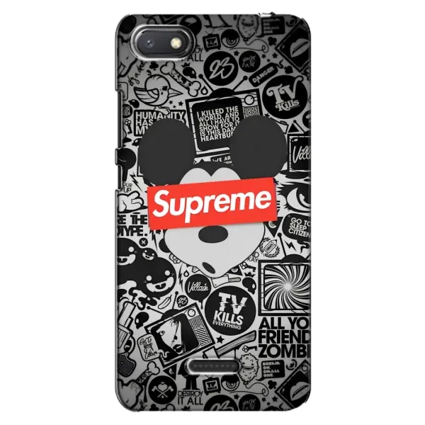Чехол с рисунком «Supreme Маус» для Xiaomi Redmi 6A Чехол с рисунком «Supreme Маус» для Xiaomi Redmi 6A