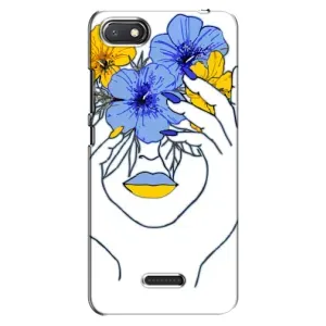 Чехол на Xiaomi Redmi 6A Украинский дизайн (Украинка на всю голову)