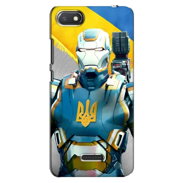 Чехол с рисунком «Украинский робокоп» для Xiaomi Redmi 6A Чехол с рисунком «Украинский робокоп» для Xiaomi Redmi 6A