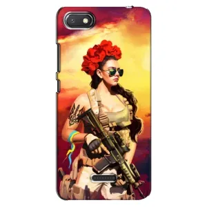 ЗСУ Чехлы (TPU) для Xiaomi Redmi 6A (Женщина солдат)