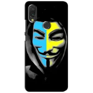 Чехол с Украинской символикой на Редми 7 (Анонимус патриот)