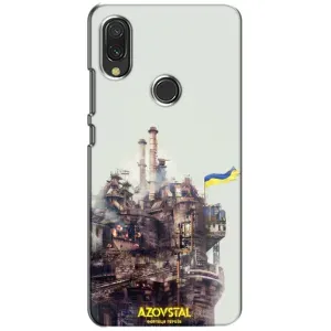 Чехлы на военную тематику для Xiaomi Redmi 7 (Азовсталь)
