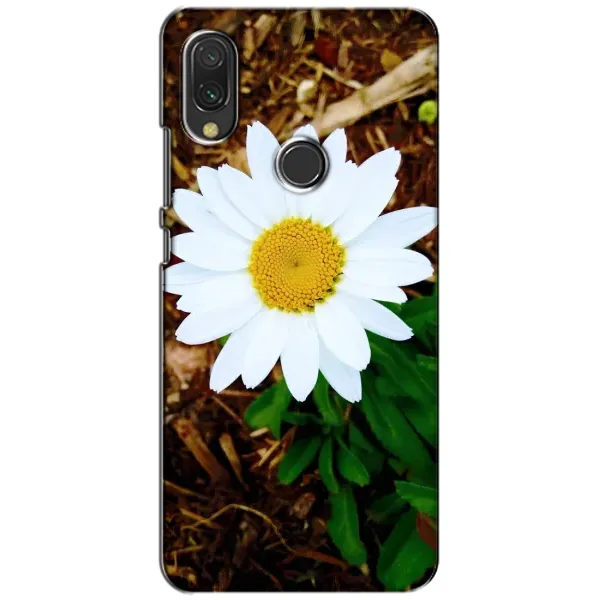 Чехол с рисунком «Белая ромашка» для Xiaomi Redmi 7