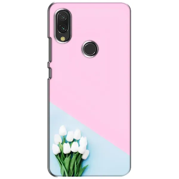 Чехол с рисунком «Белые тюльпаны» для Xiaomi Redmi 7