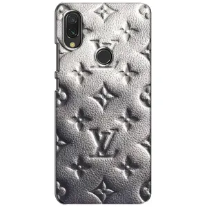 Текстурный Чехол Louis Vuitton для Редми 7 (Бежевый ЛВ)