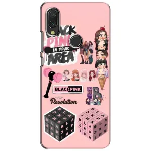 Чехлы с картинкой для Xiaomi Redmi 7 (BLACK PINK коллаж)