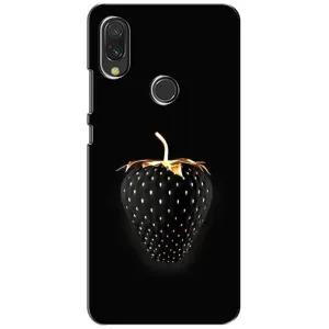 Чохол з зображенням смачної їжі для Xiaomi Redmi 7 (Чорна полуниця)